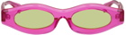 Kuboraum Pink Y5 Sunglasses