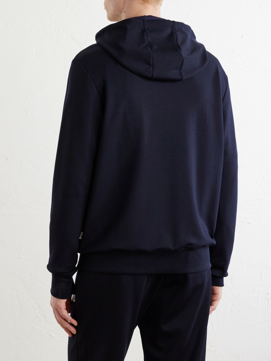 Paul Smith - Lyocell-Blend Zip-Up Hoodie - Blue