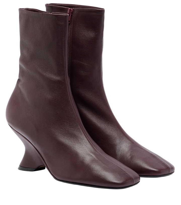 Photo: Dries Van Noten Leather ankle boots