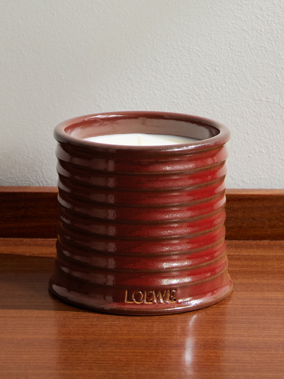 LOEWE Perfumes - Midi Sweet Almonds Scented Candle, 280g - Brown