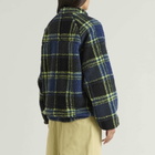Gramicci Reversible Sherpa Jacket in Plaid/Black