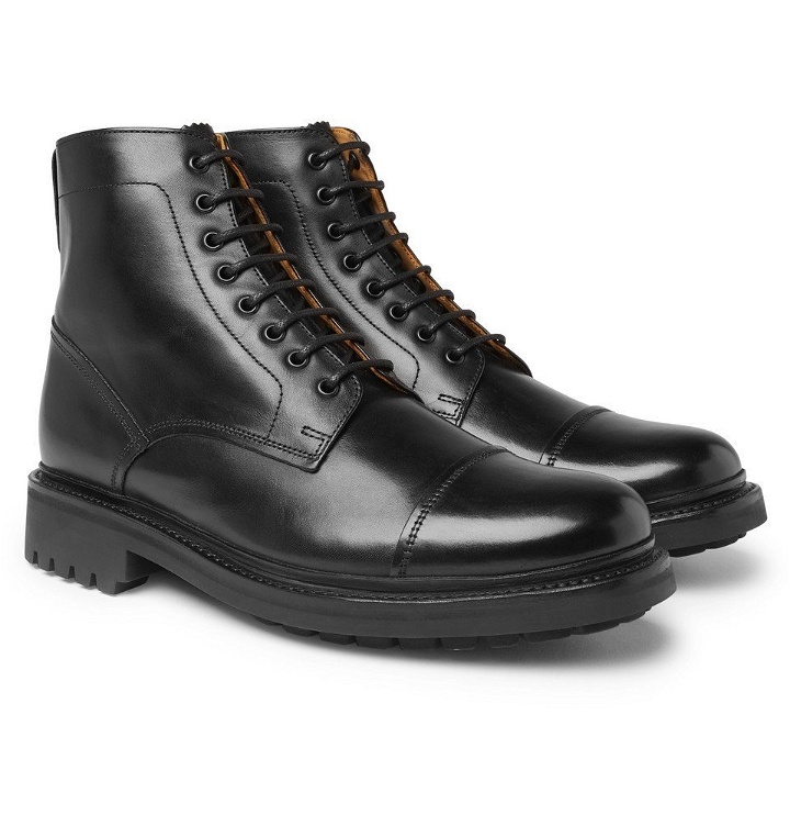 Photo: Grenson - Joseph Polished-Leather Boots - Men - Black