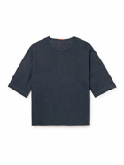 Barena - Giro Telino Linen T-Shirt - Blue