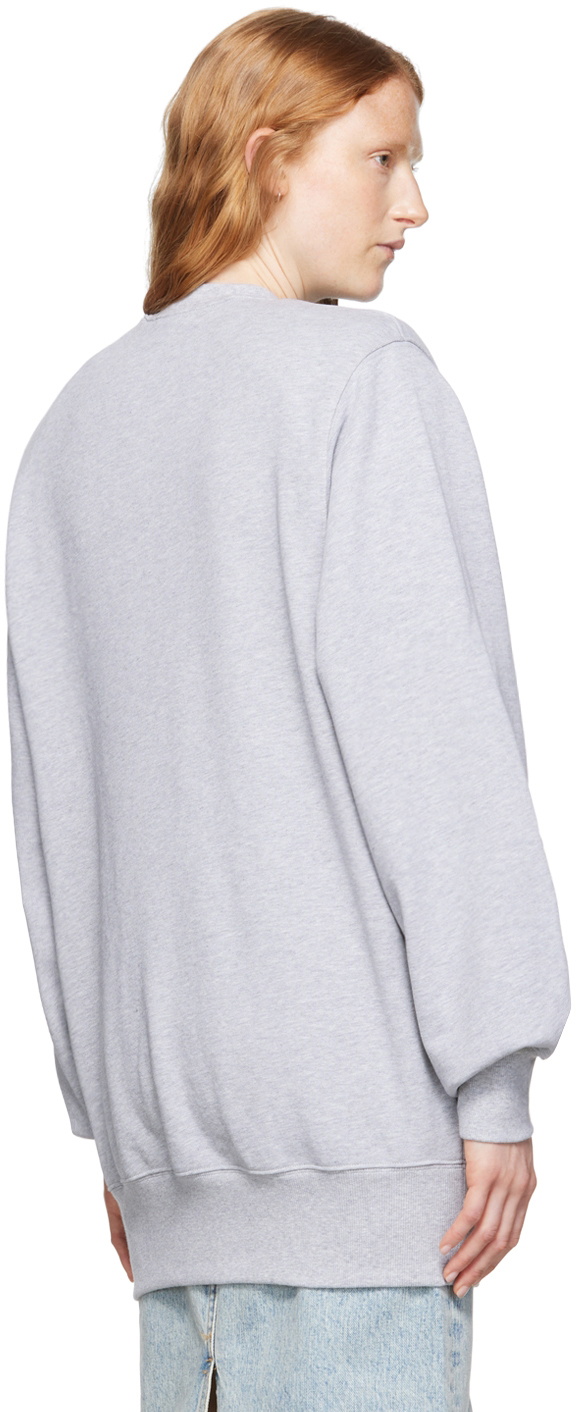 WARDROBE.NYC Gray French Terry Sweater