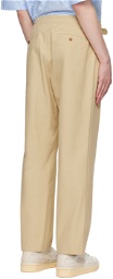LE17SEPTEMBRE Beige Belted Trousers