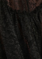 DE LA Vali Brisa Lace Mini Dress Black