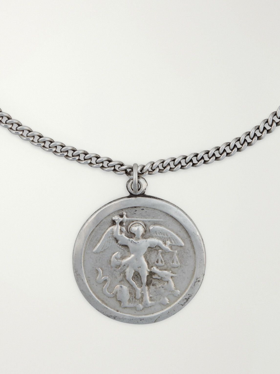 FOUNDWELL - Vintage 1960s Sterling Silver Necklace - Silver