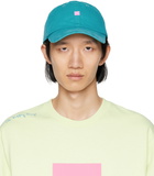 Acne Studios Blue Micro Patch Cap