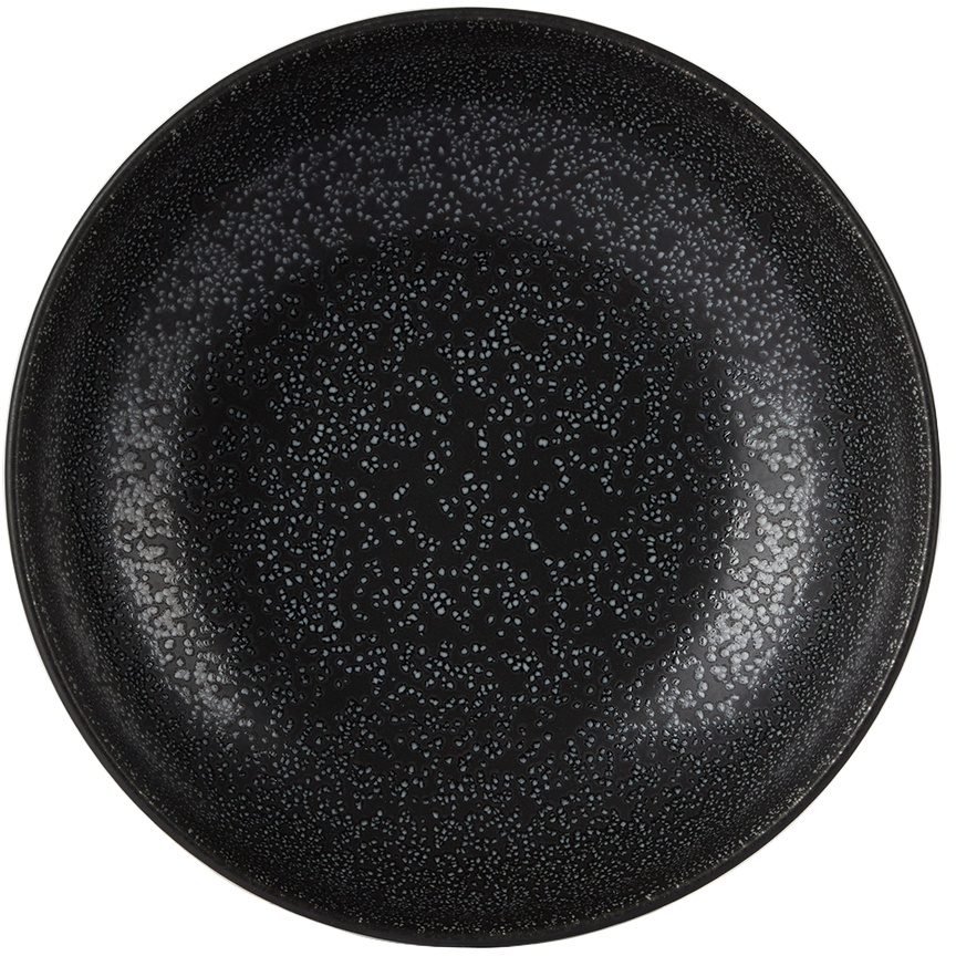 JAR CERAMISTES Black Tourron Pasta Bowl Set
