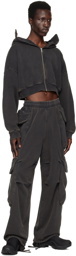 Entire Studios Black Heavy Gocar Cargo Pants