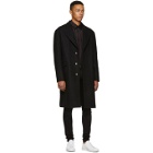 Versus Black Oversized Coat