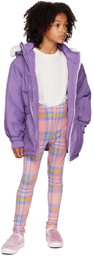 Mini Rodini Kids Purple Panda Jacket