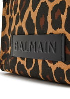 Balmain B-army 36 Leopard-print Canvas Tote - One Size