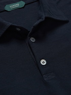 Incotex - Cotton-Jersey Polo Shirt - Blue