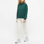 Nike Women's Essential Popover Hoody in Pro Green/White