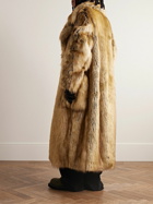 Givenchy - Oversized Faux Fur Coat - Neutrals