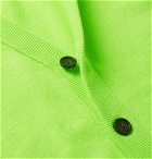 Acne Studios - Neve Logo-Appliquéd Wool Cardigan - Green