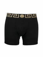 VERSACE - Greca Border Boxer Shorts 2-pack