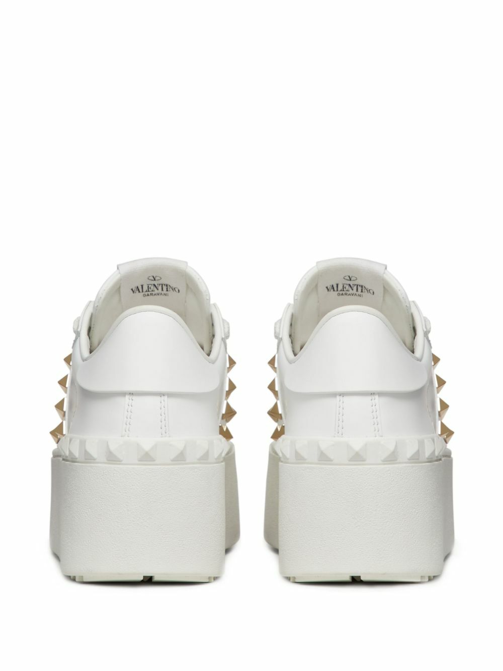 Valentino Garavani White Polyamide Athletic Sneakers