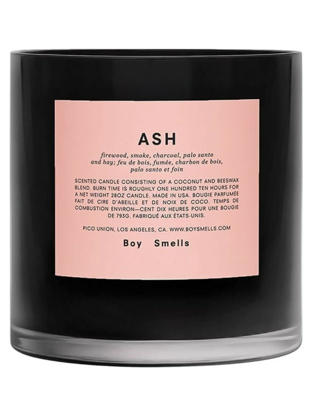 Photo: Boy Smells Black Ash Candle