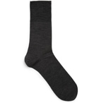 Falke - Airport Merino Wool-Blend Socks - Gray