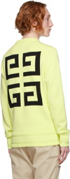 Givenchy Yellow Knit 4G Sweater