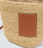 Loewe - Pochette raffia basket bag