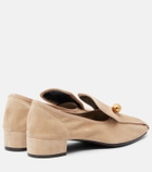 Herbert Levine Showtime suede loafer pumps