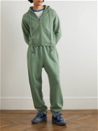 ERL - Tapered Cotton-Jersey Sweatpants - Green