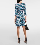 Diane von Furstenberg Julian printed silk midi dress