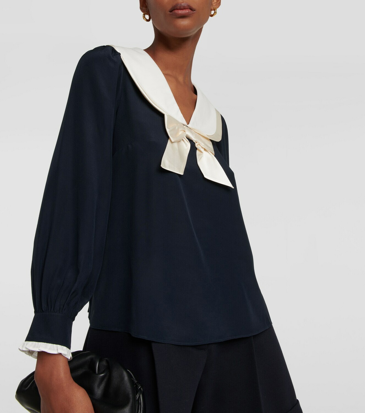 Rixo Eimer silk blouse