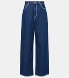Nina Ricci High-rise wide-leg jeans