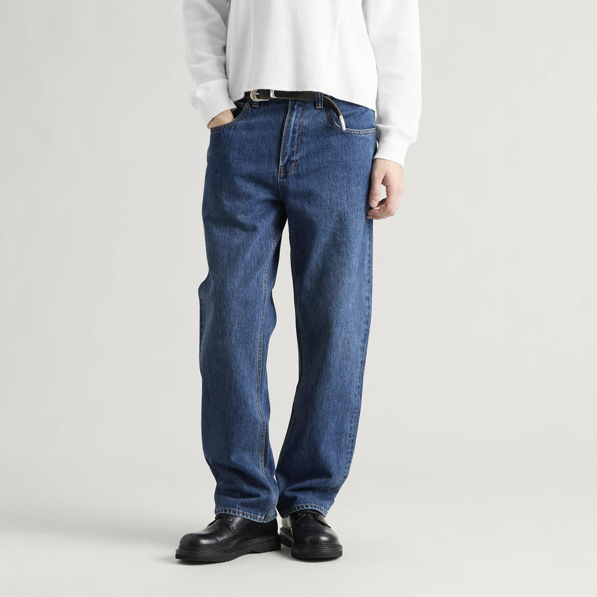 Entire Studios Men's Seth Jean in Mid Blue