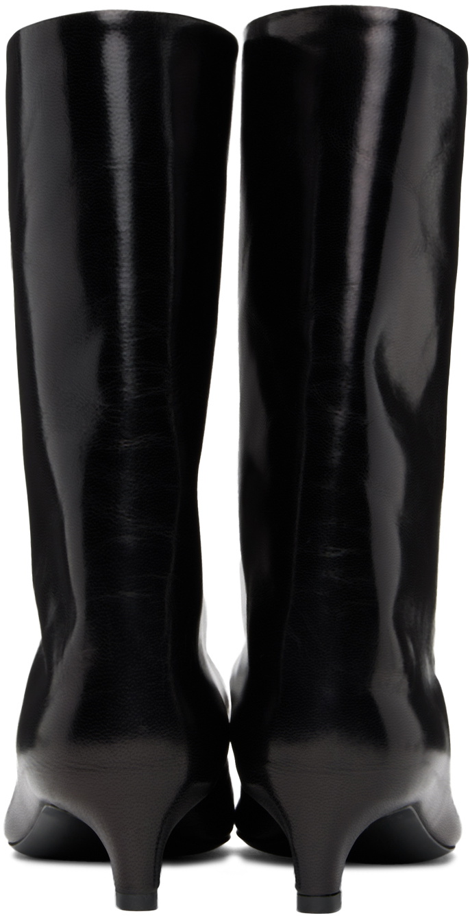 Jil Sander Half Boot in Black