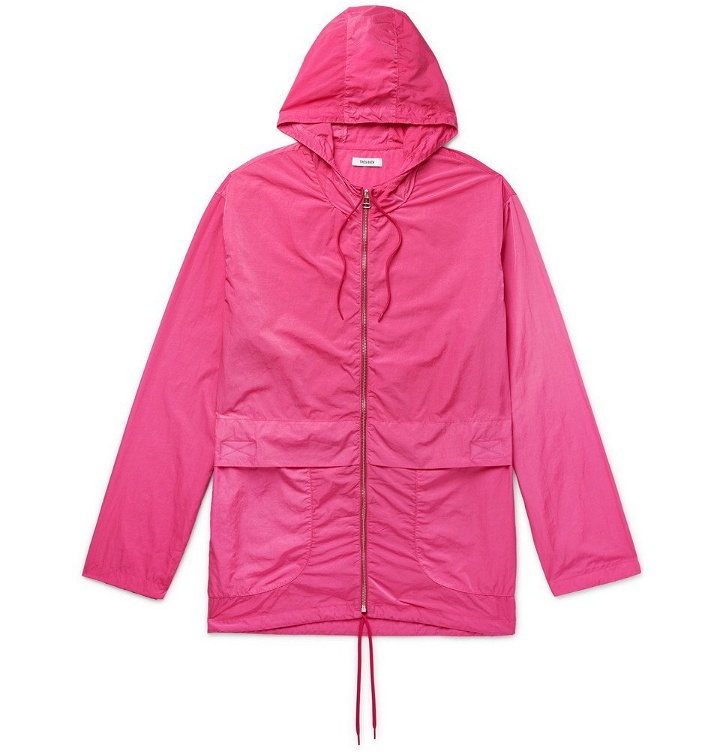 Photo: Très Bien - Shell Hooded Jacket - Pink
