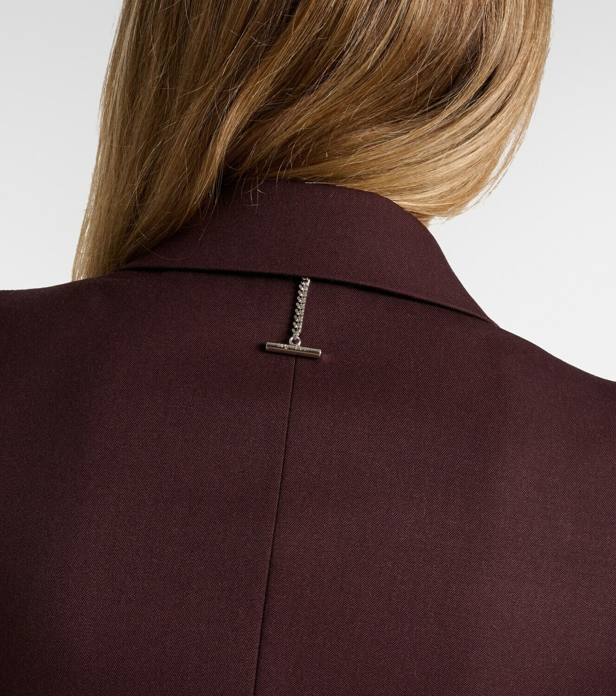McQueen Wool grain de poudre blazer