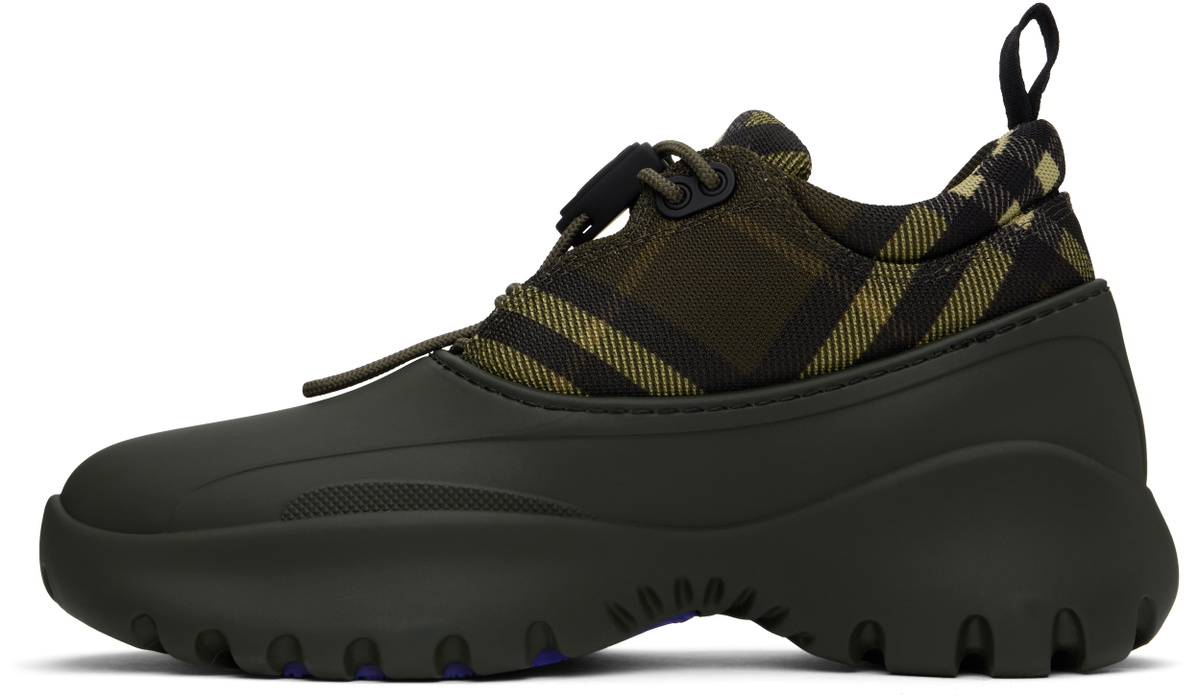 Burberry Khaki Check Scoot Trek Derbys