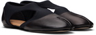 Maison Margiela Black Tabi Jazz Loafers