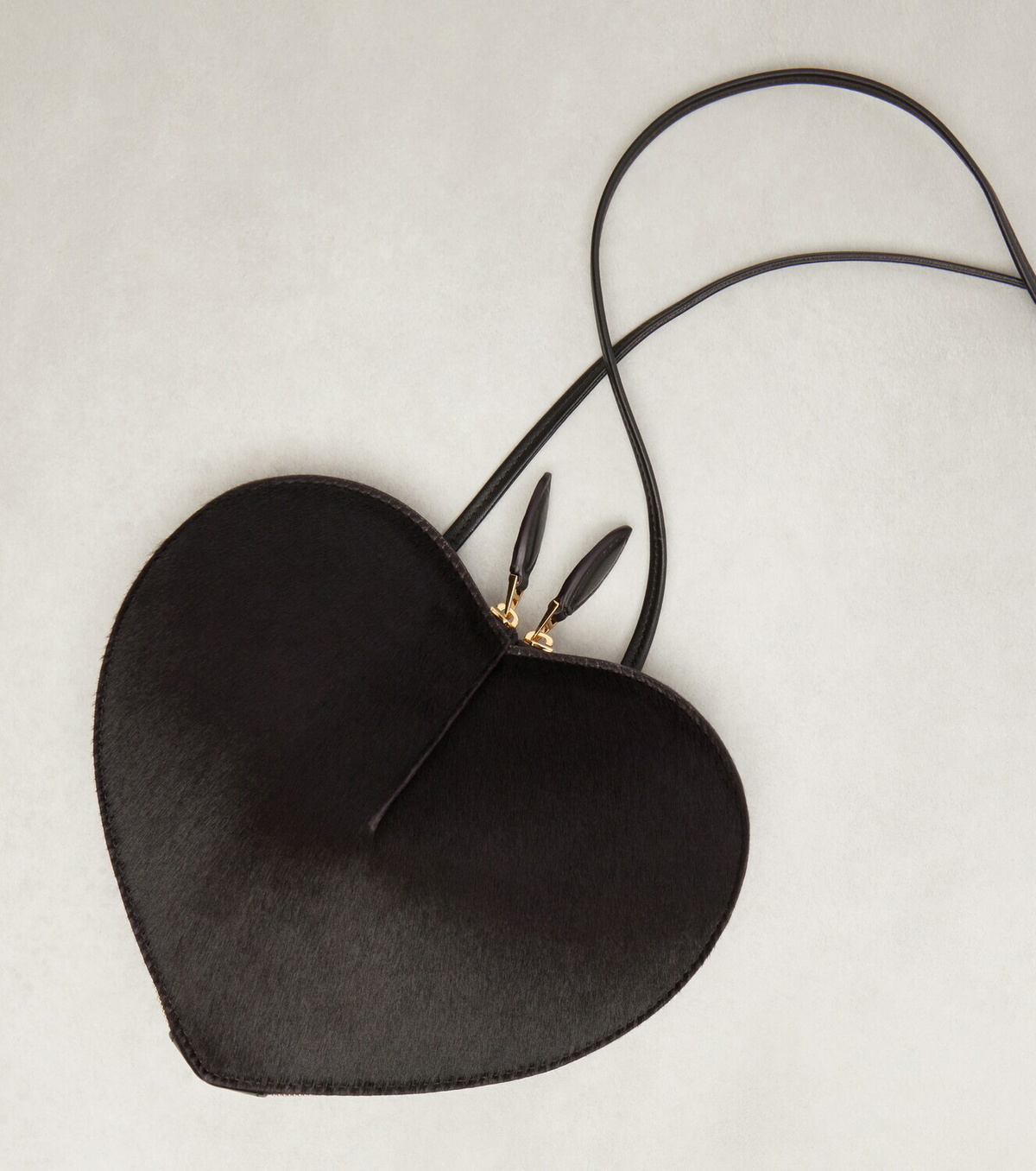 Alaïa Le Cœur calf hair shoulder bag
