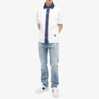 Gucci Men's Button Through Polo Shirt in Natural