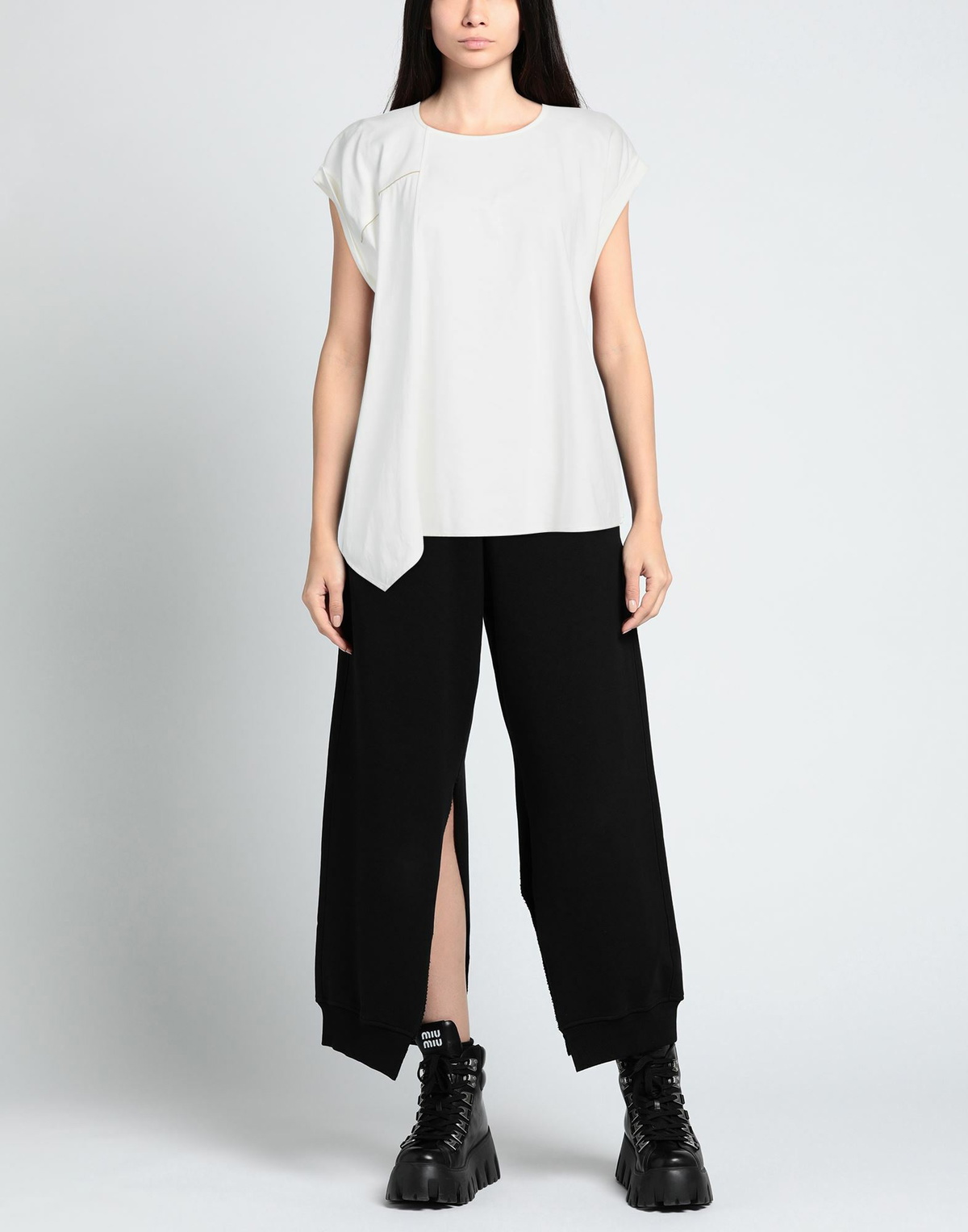 Jijil Womens T-shirt Cream