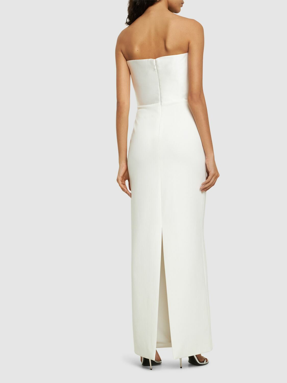 chinese dress ladies The Afra Maxi Dress in Iris Blue – Solace London