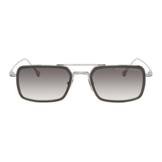 Photo: Dita Silver and Grey Flight-Eight Sunglasses