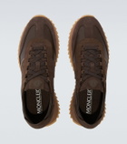 Moncler Pacey2 suede-trimmed sneakers