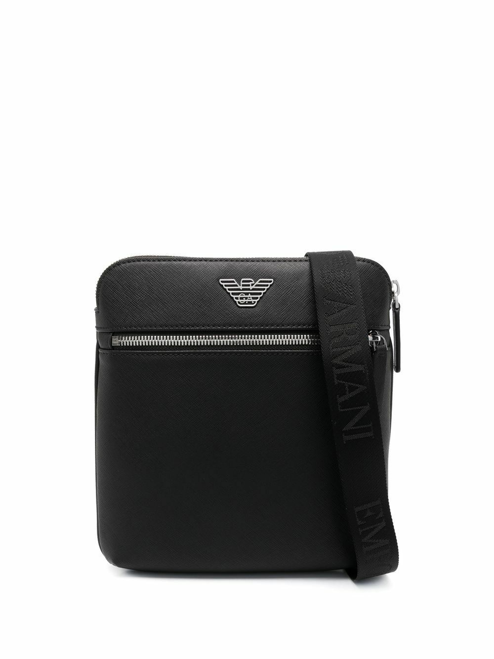 Photo: EMPORIO ARMANI - Leather Messenger Bag
