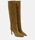 Jimmy Choo - Mavis 85 suede knee-high boots