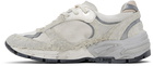 Golden Goose Off-White & Gray Dad-Star Sneakers