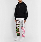 Off-White - Slim-Fit Tapered Printed GORE-TEX Trousers - White