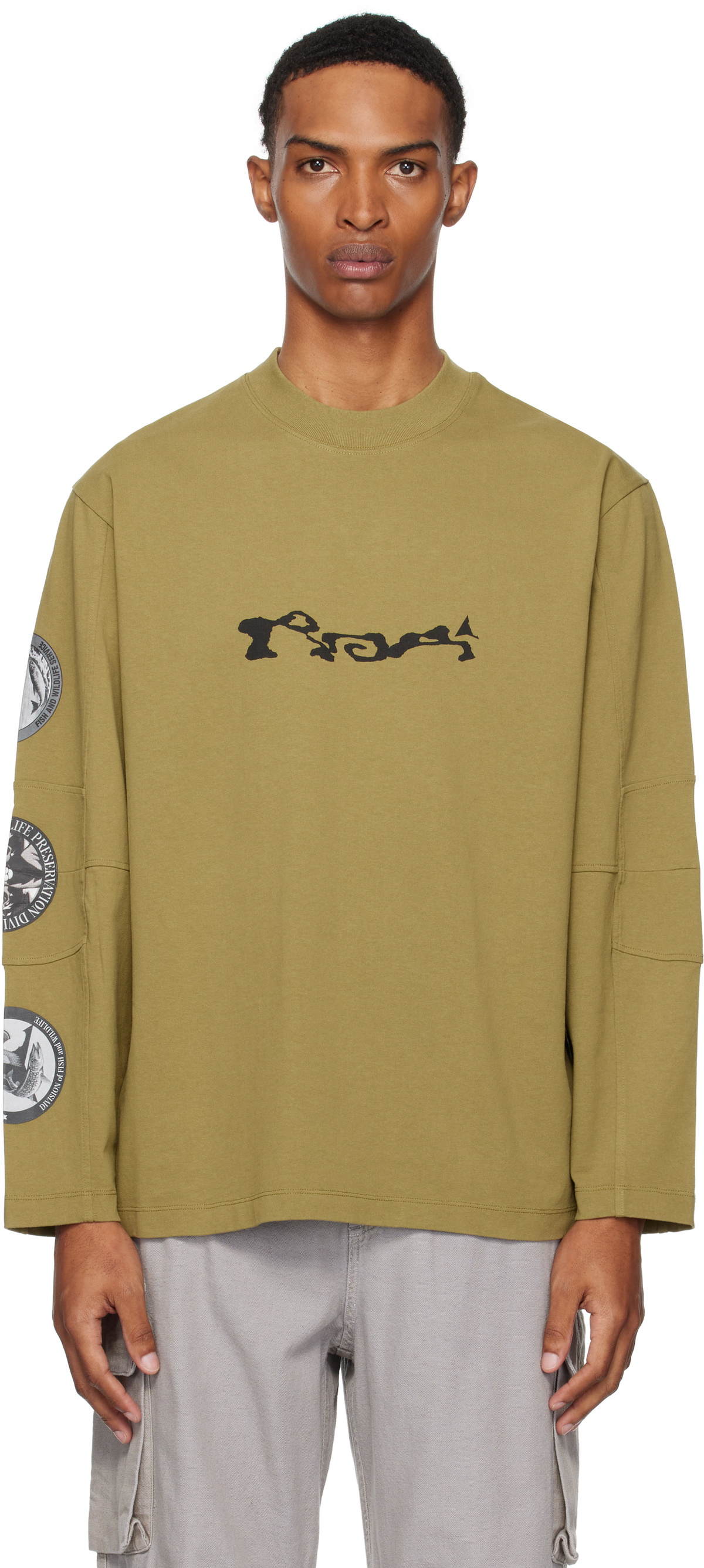 ROA Seamless Nilit Breeze Fabric T-shirt ROA