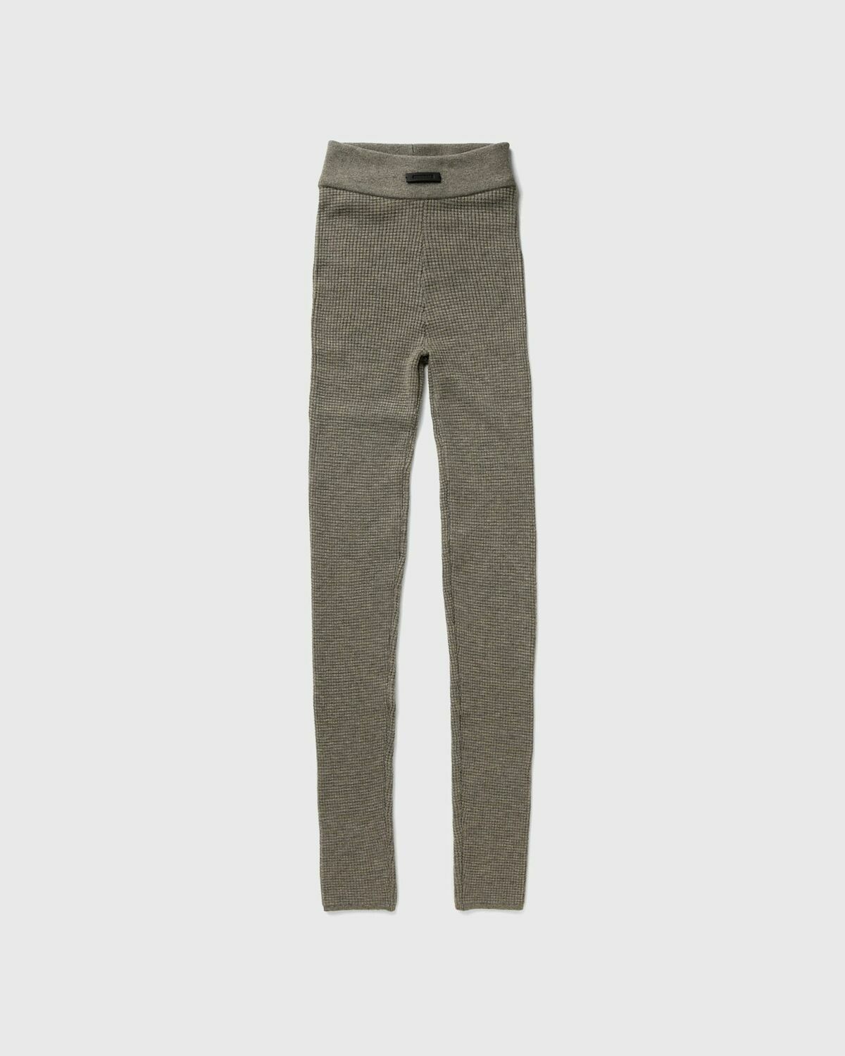 Fear of God Essentials WAFFLE LEGGING Grey Womens Leggings & Tight